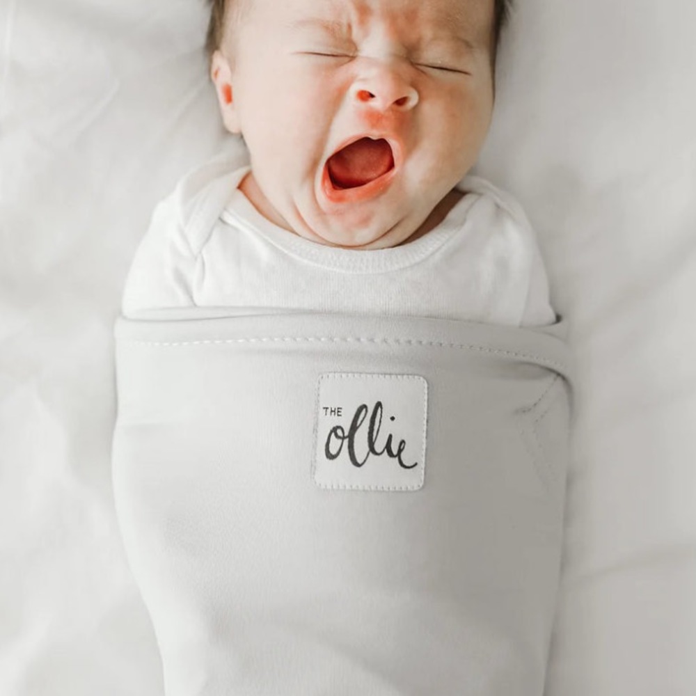 Gray Ollie swaddle